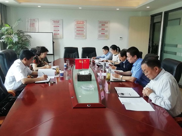 夏萍、、程保银调研指导徽盐地产六安项目